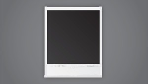 Polaroid Photo Template