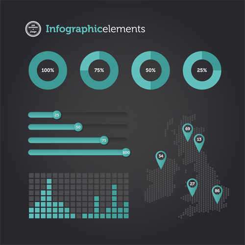 Free Vector Infographic Elements v1