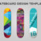 Free Skateboard Deck Design Template – PSD