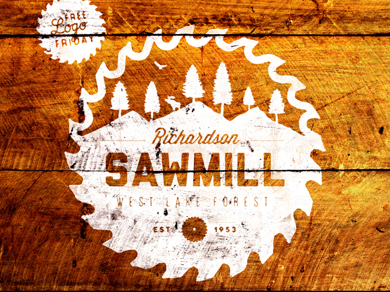 Free Logo Friday – Sawmill
