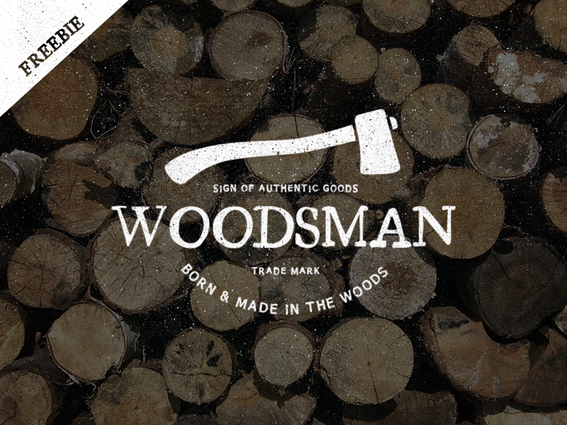 Vintage Woodsman Logo Template