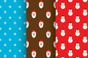 3 Free Vector Christmas Wallpaper Backgrounds