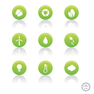 Eco Icon Buttons