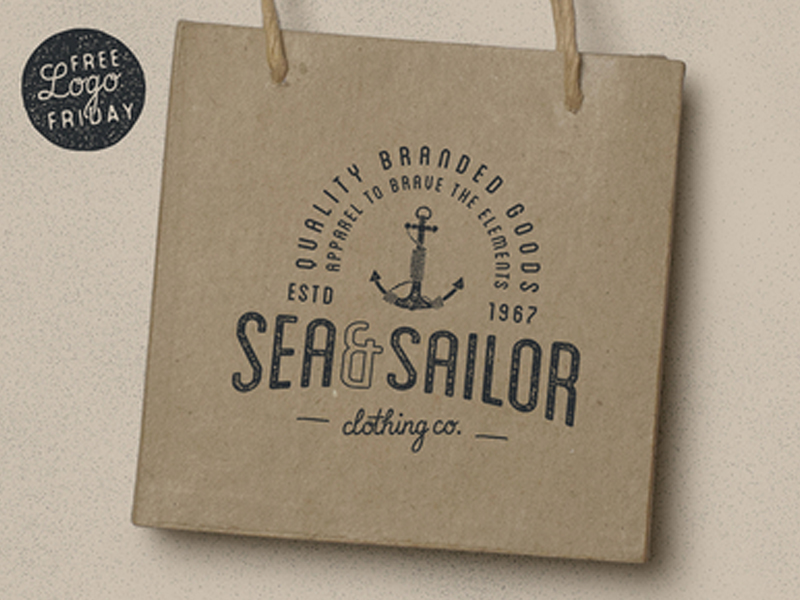 Free Logo Friday: Sea & Sailor Clothing Co.