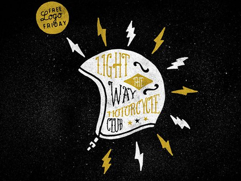 Free Logo Friday: Light the Way Motorcycle Club